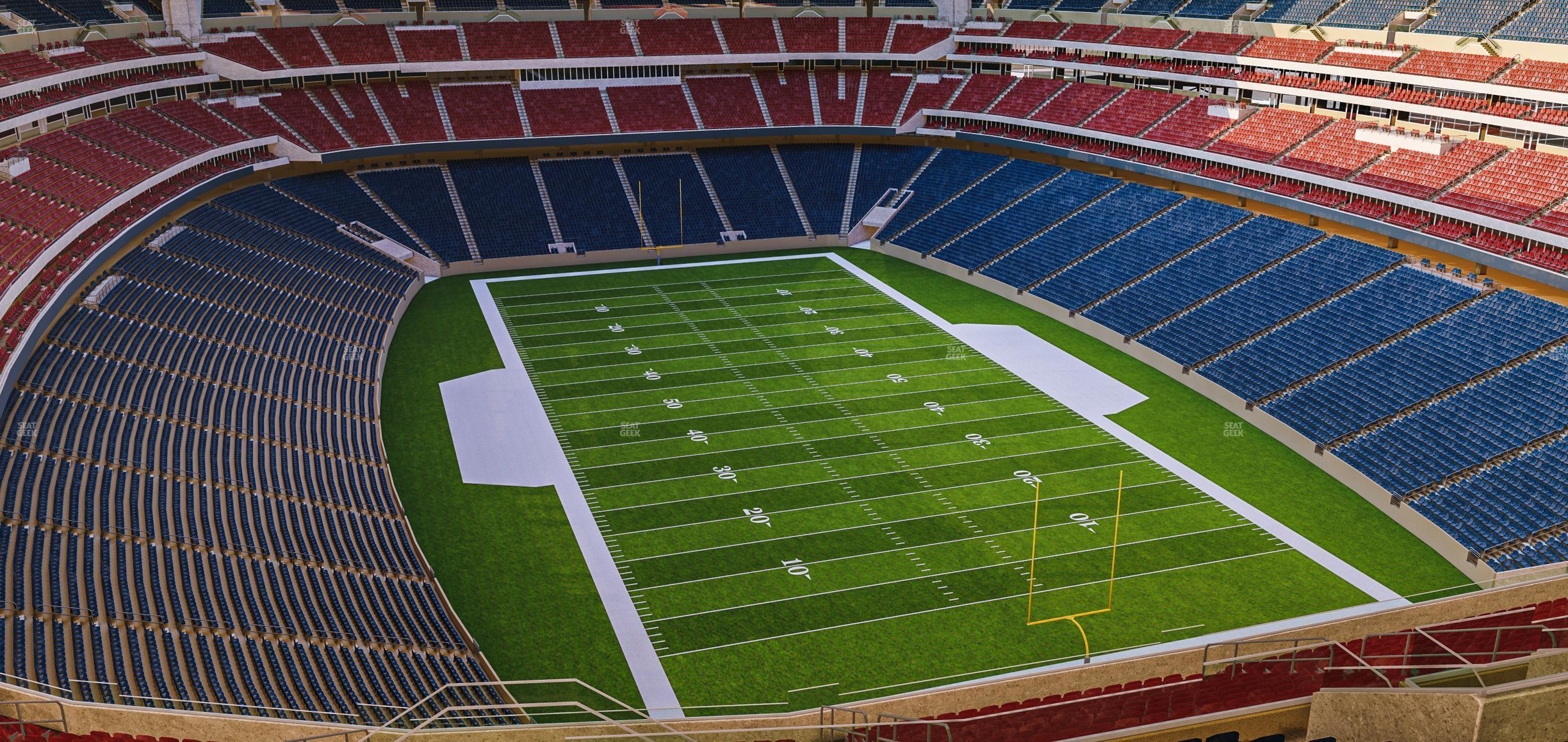 Seating view for NRG Stadium Section 725