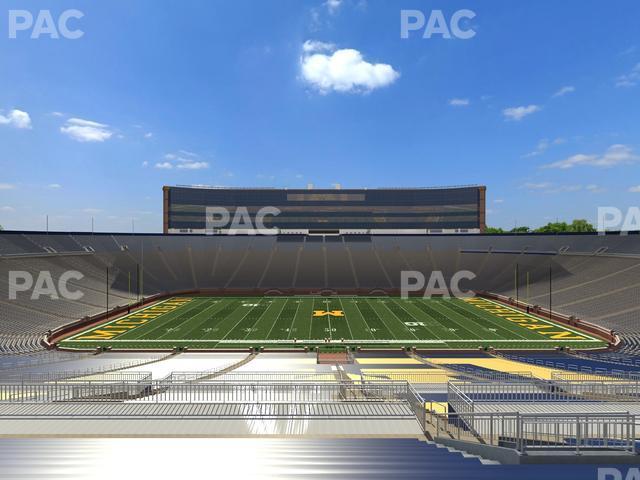 Seating view for Michigan Stadium Section 1