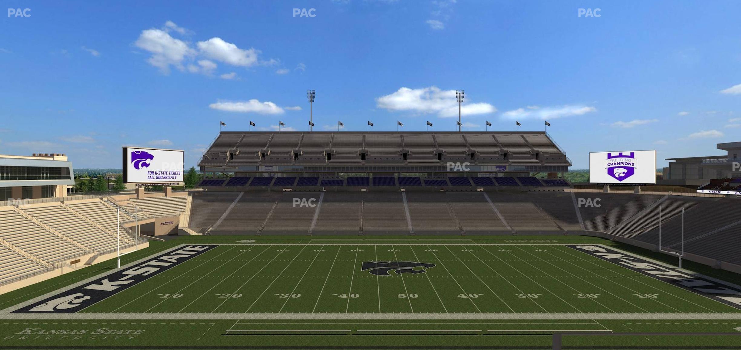 Seating view for Bill Snyder Family Stadium Section 205