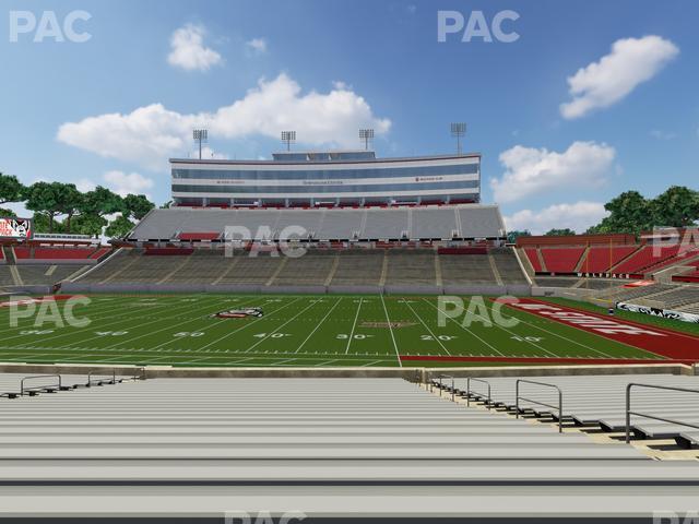 Seating view for Carter-Finley Stadium Section 3