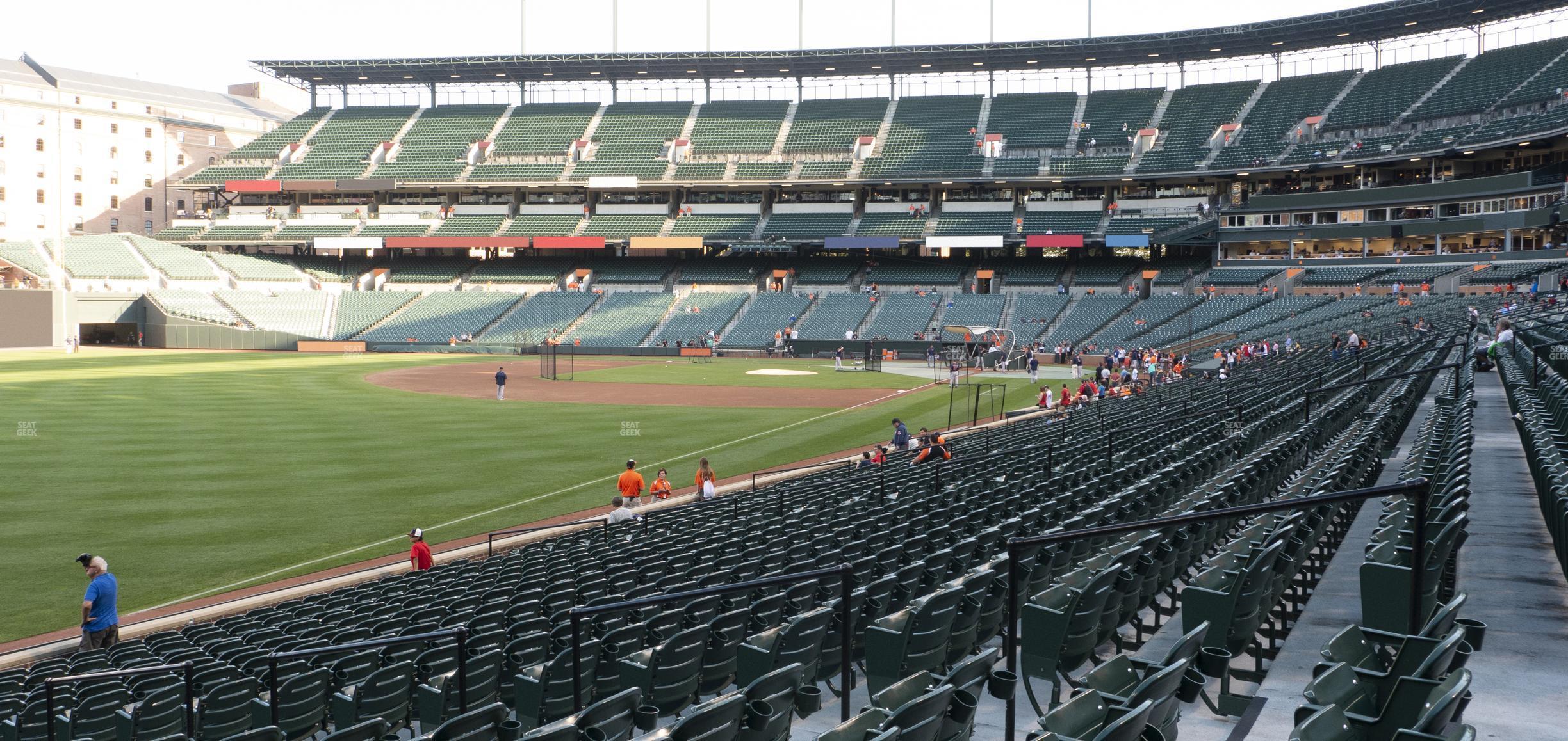 Seating view for Oriole Park at Camden Yards Section 70