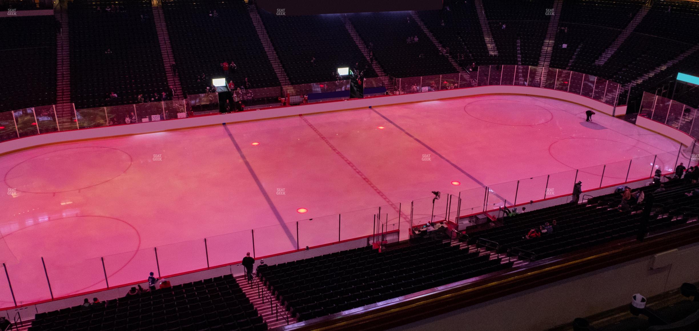 Seating view for Xcel Energy Center Section Club 8