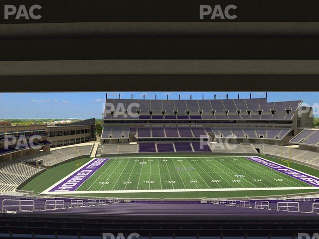 Seating view for Amon G Carter Stadium Section 235