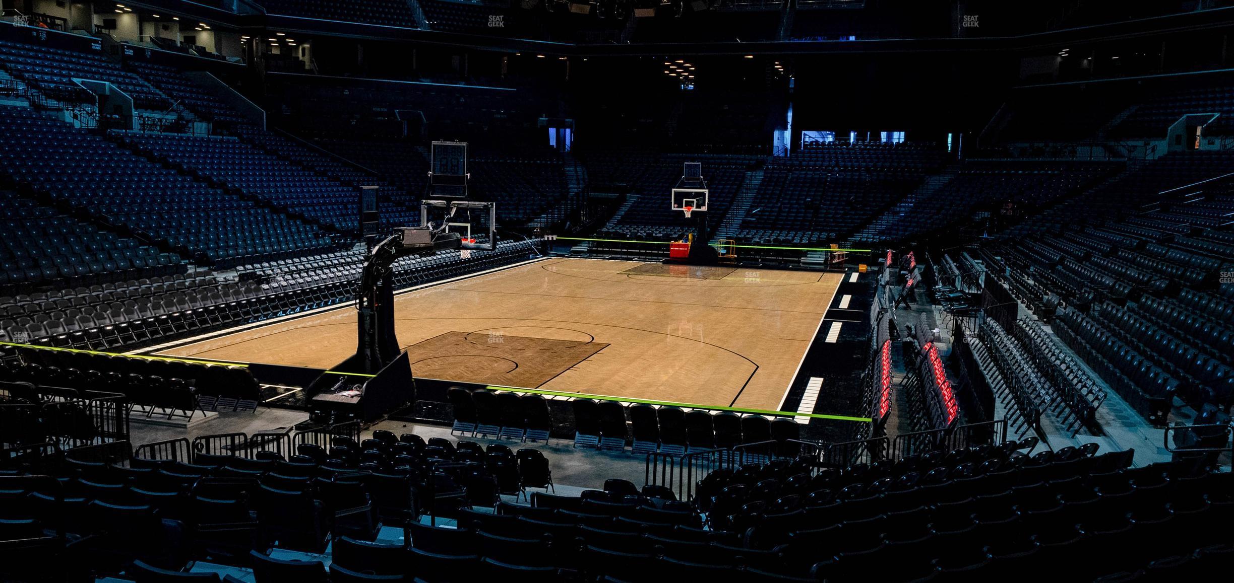 Seating view for Barclays Center Section 15