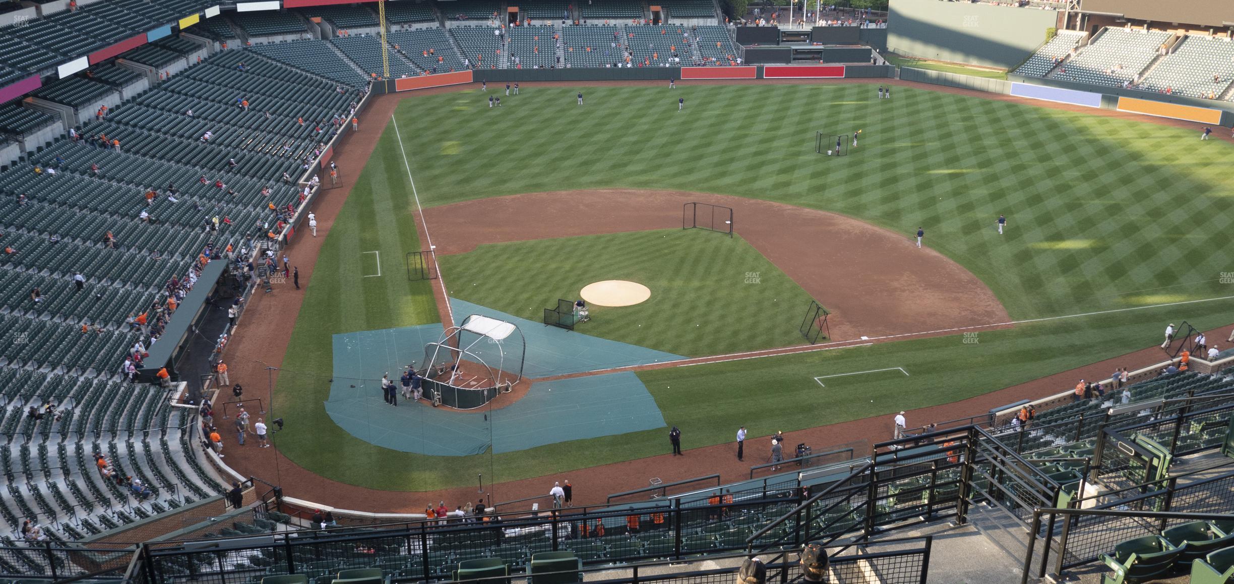 Seating view for Oriole Park at Camden Yards Section 328