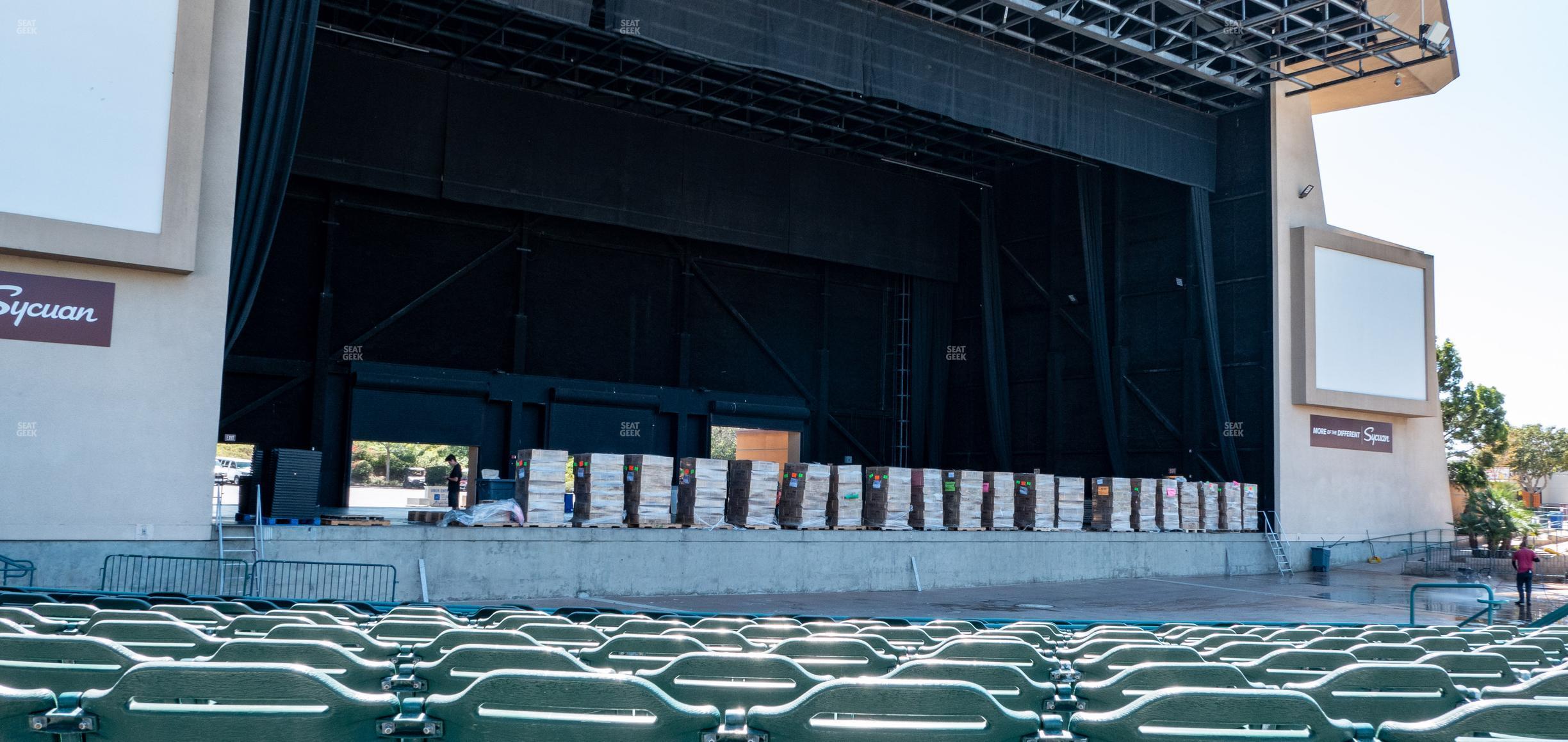 Seating view for North Island Credit Union Amphitheatre Section Lower 103