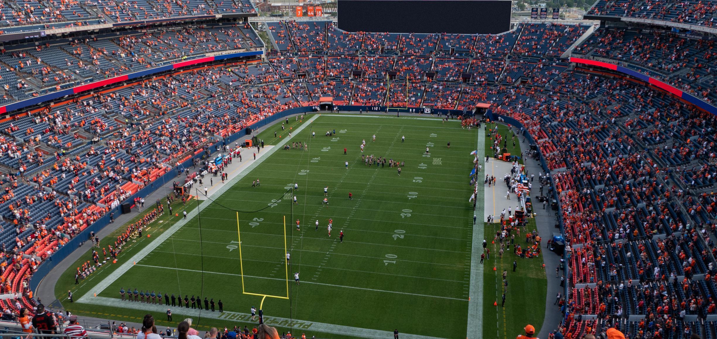 Seating view for Empower Field at Mile High Section 519