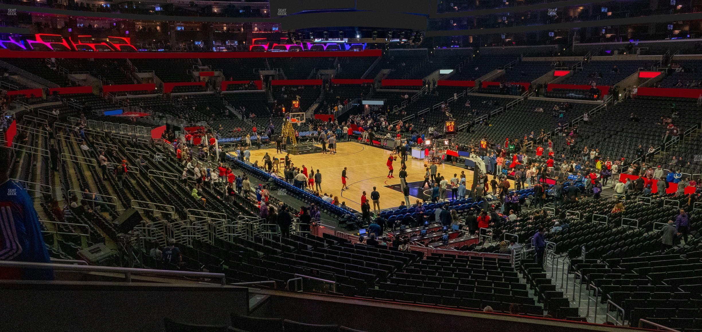 Seating view for Crypto.com Arena Section 210