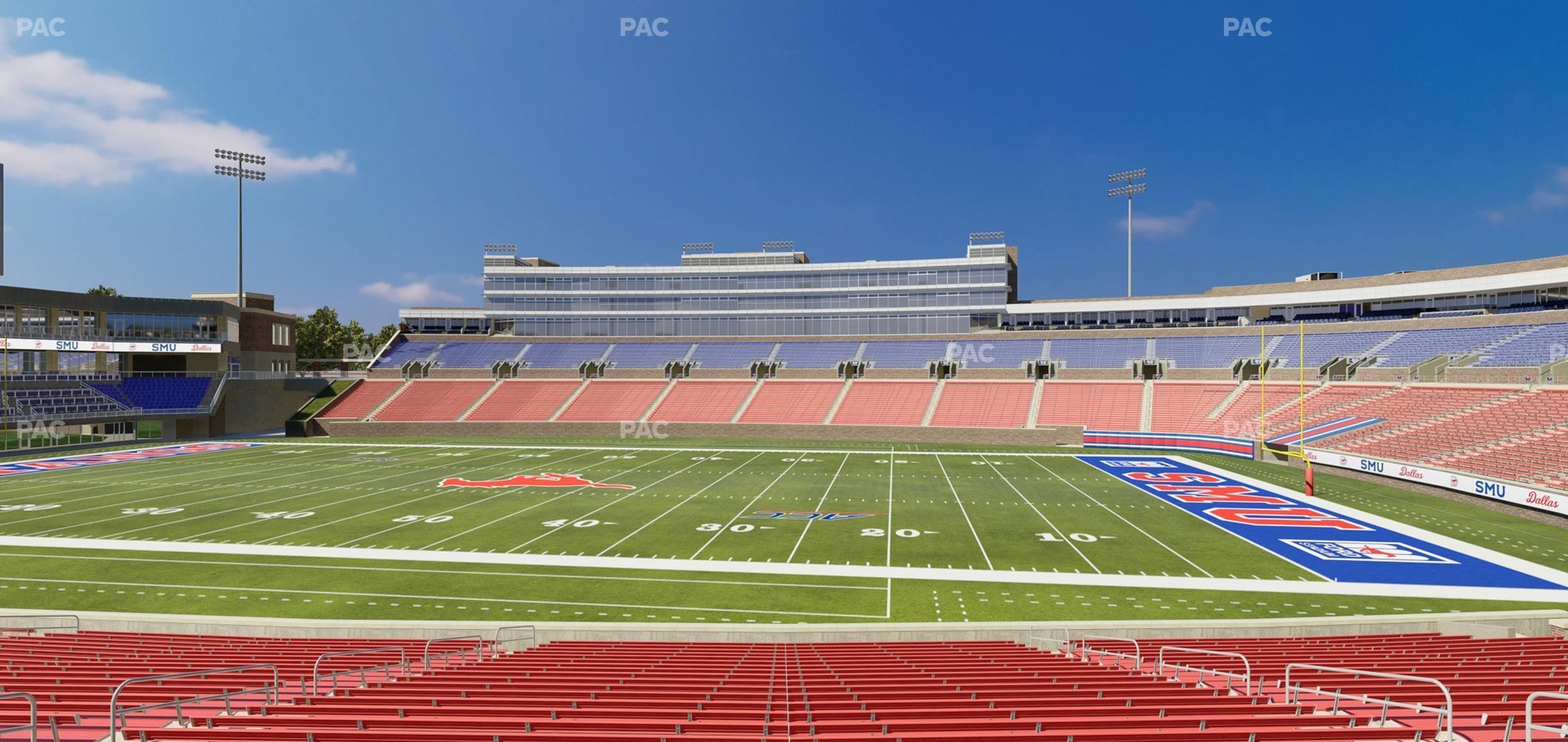 Seating view for Gerald Ford Stadium Section 122