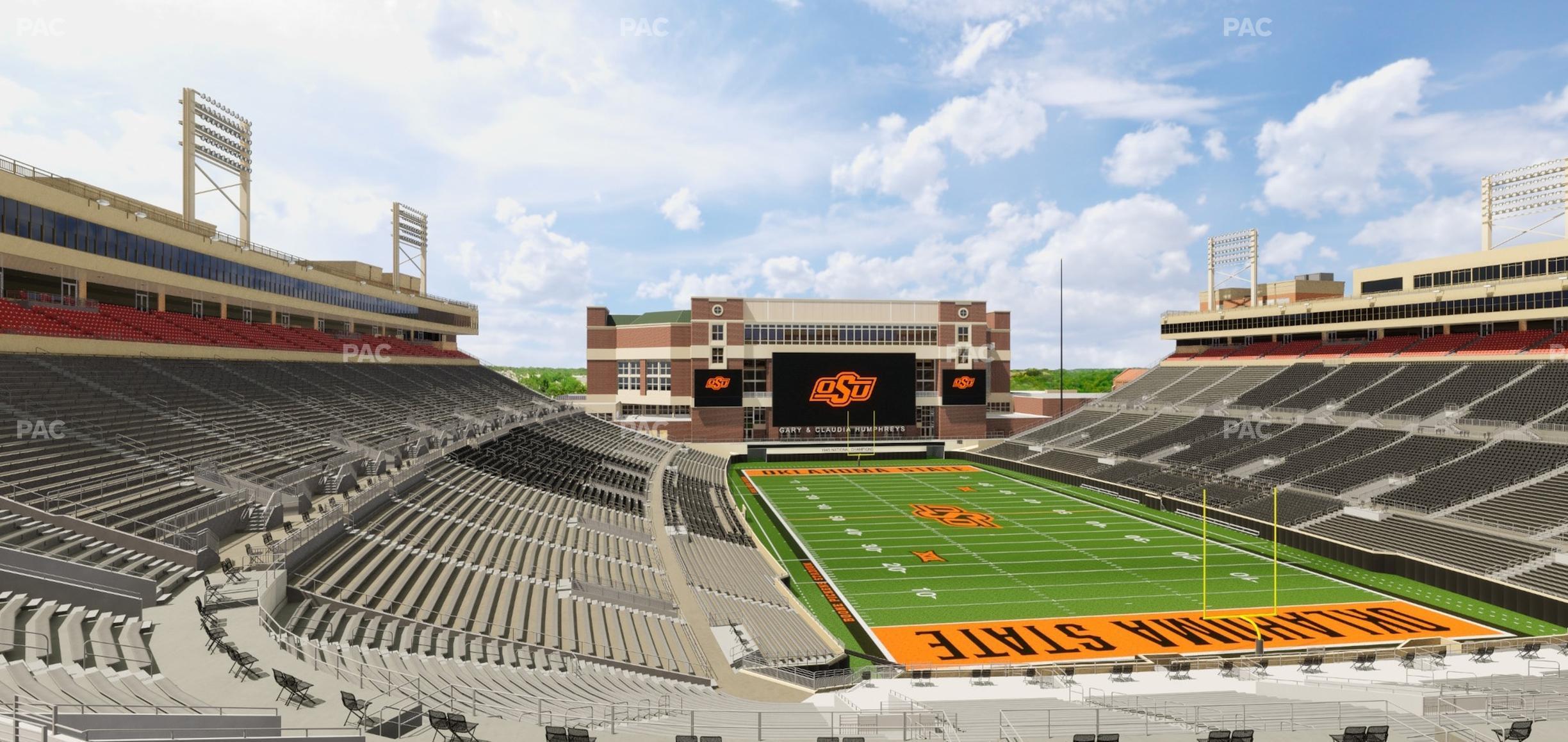 Seating view for Boone Pickens Stadium Section 225