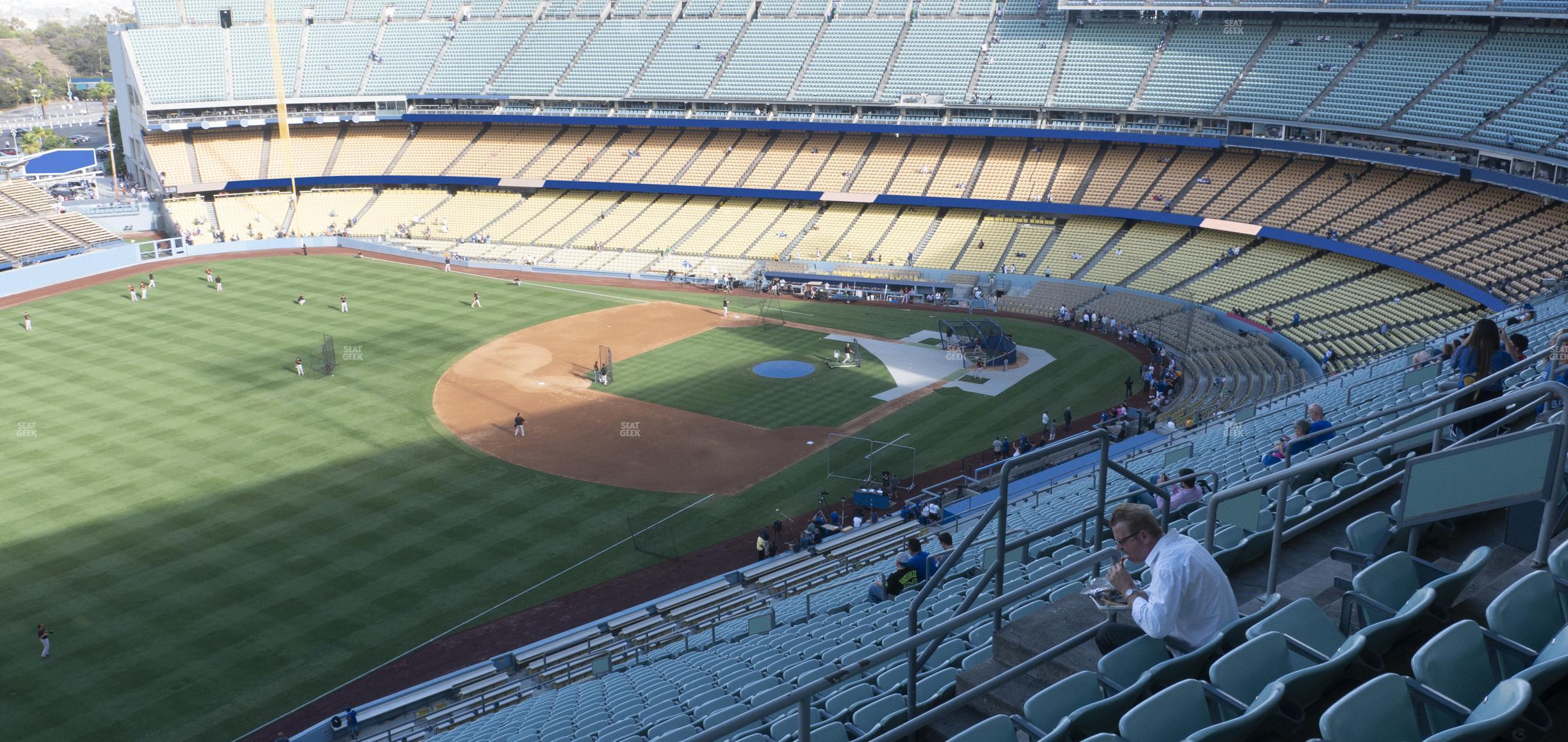 Seating view for Dodger Stadium Section 41 Rs