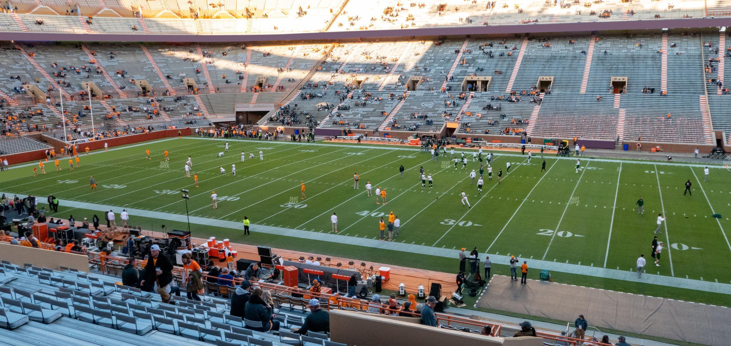 Seating view for Neyland Stadium Section S