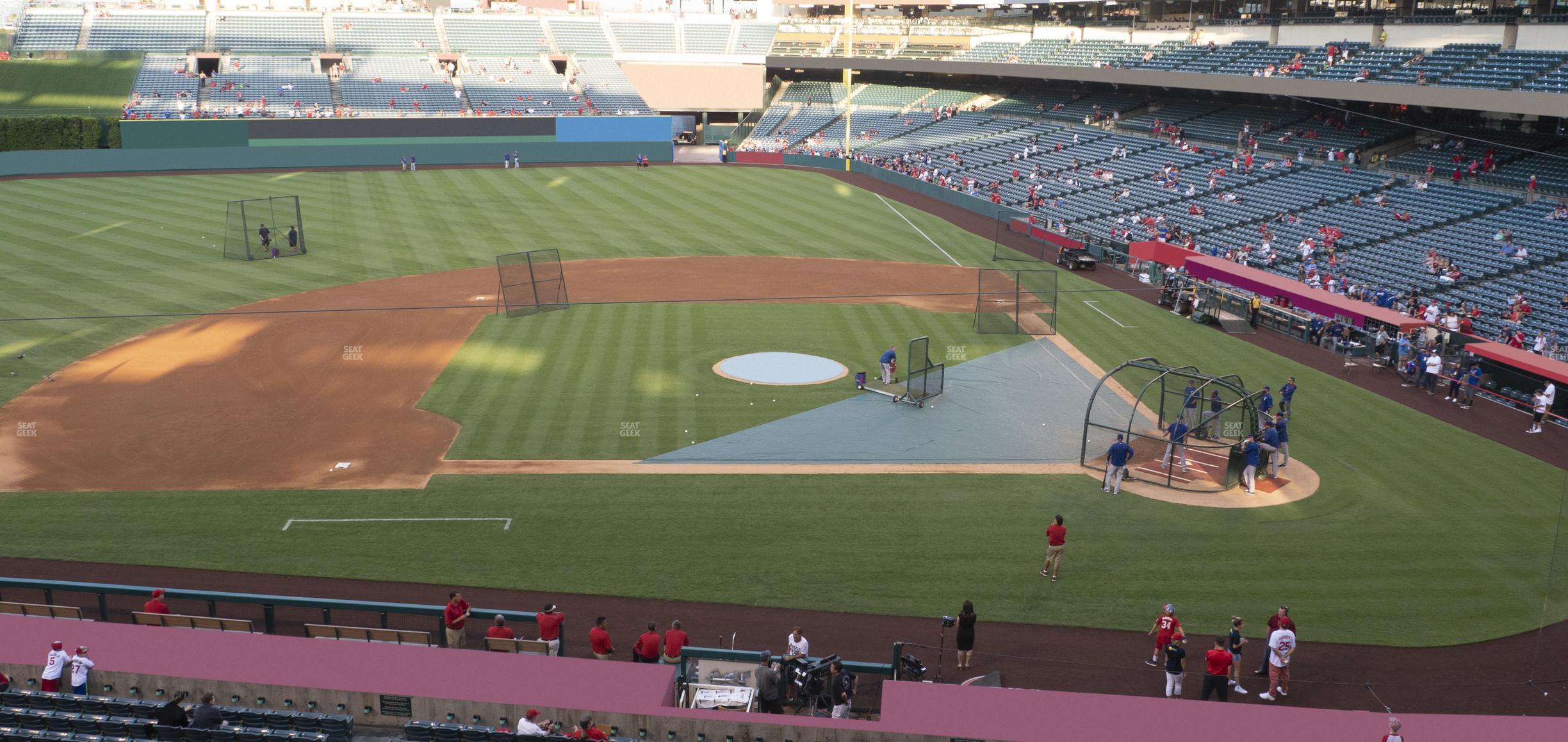 Seating view for Angel Stadium of Anaheim Section 319