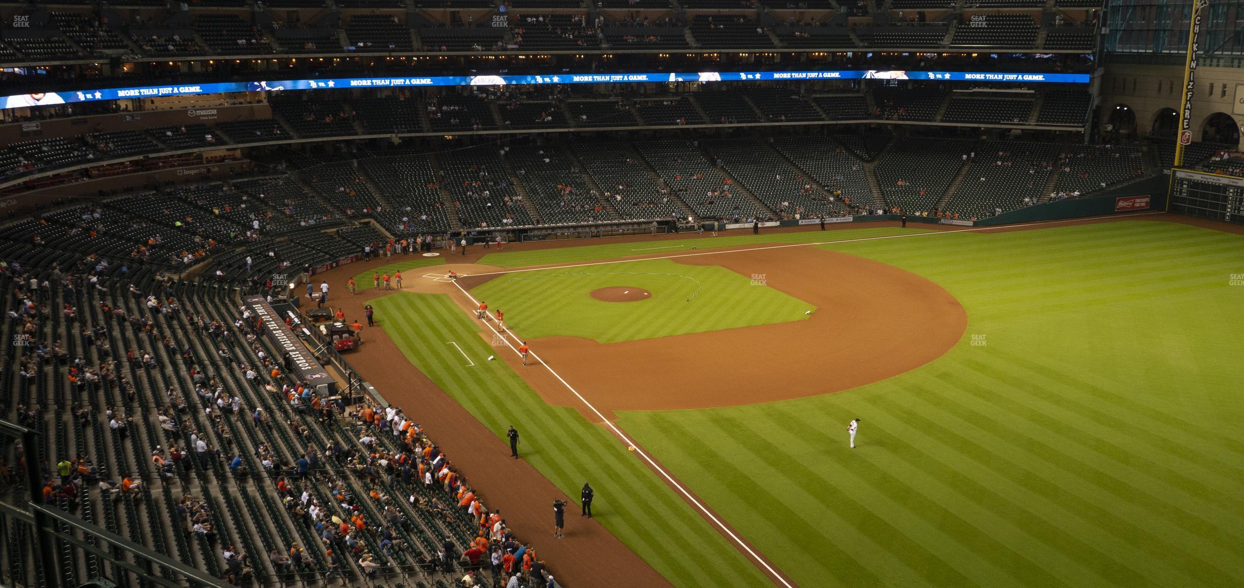 Seating view for Minute Maid Park Section 333