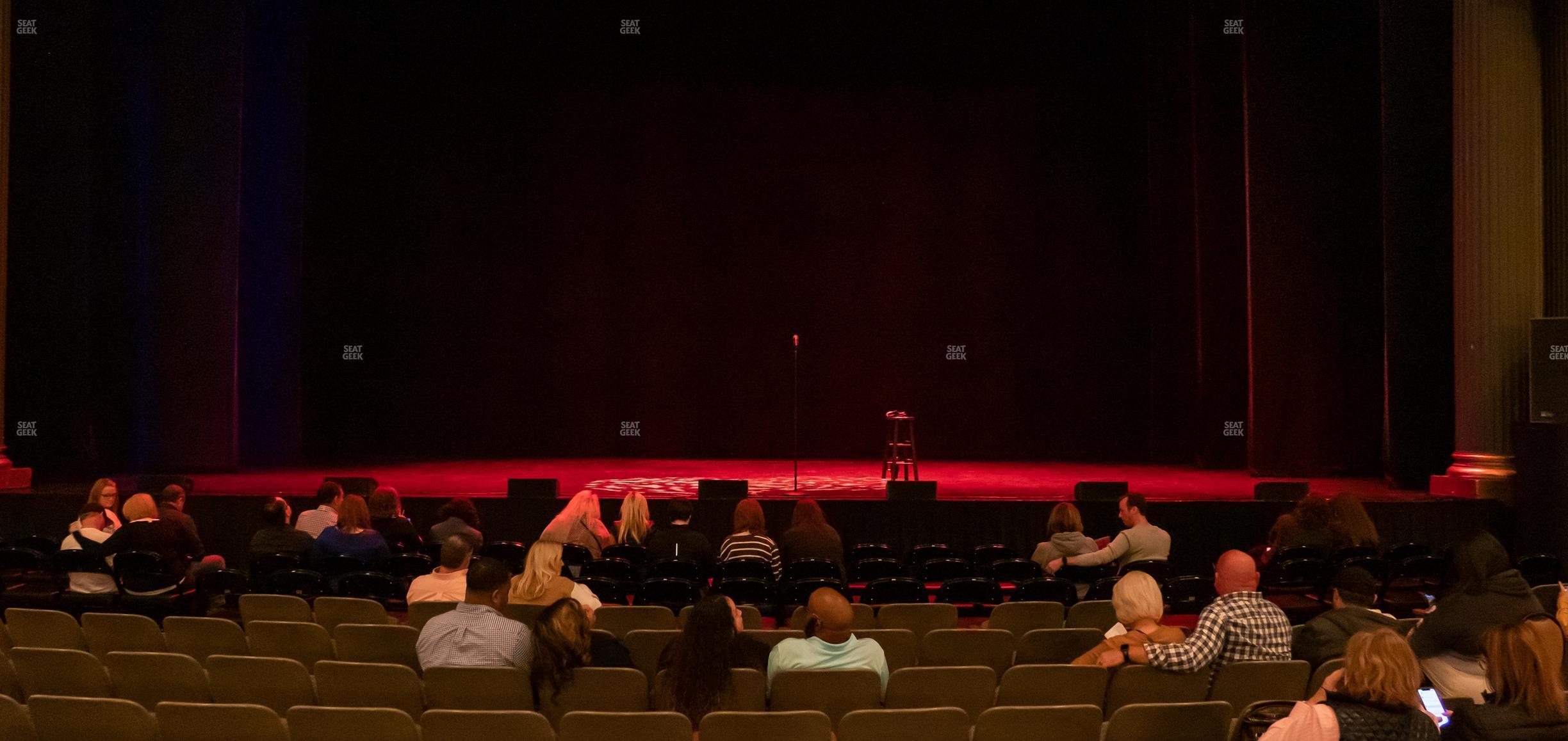 Seating view for Brown Theatre at The Kentucky Center Section Orchestra Center