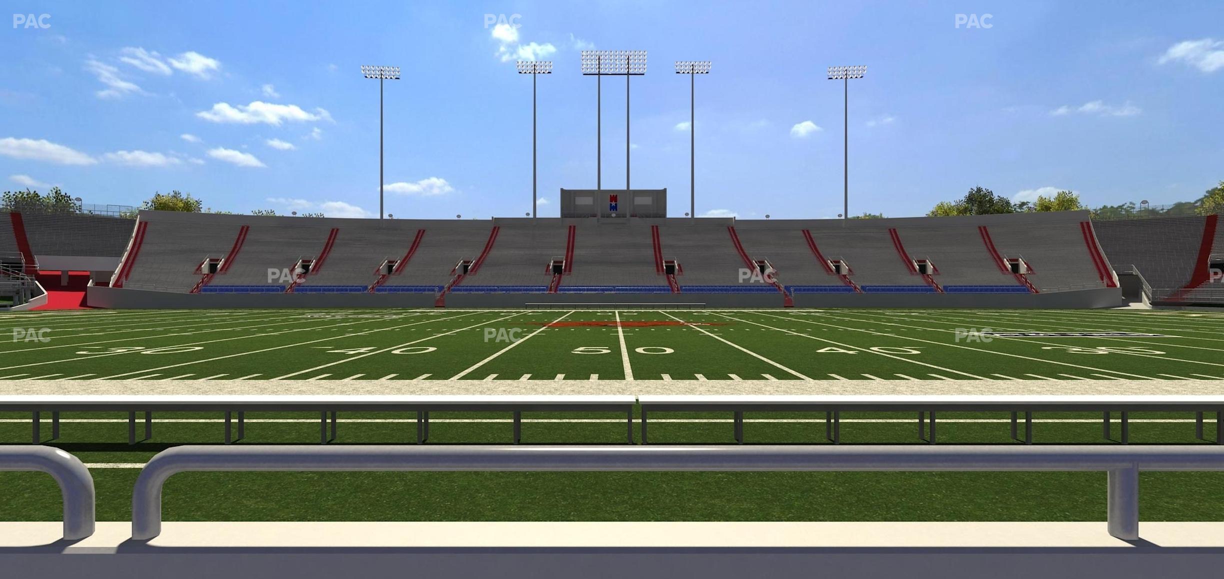 Seating view for War Memorial Stadium (Little Rock) Section 26