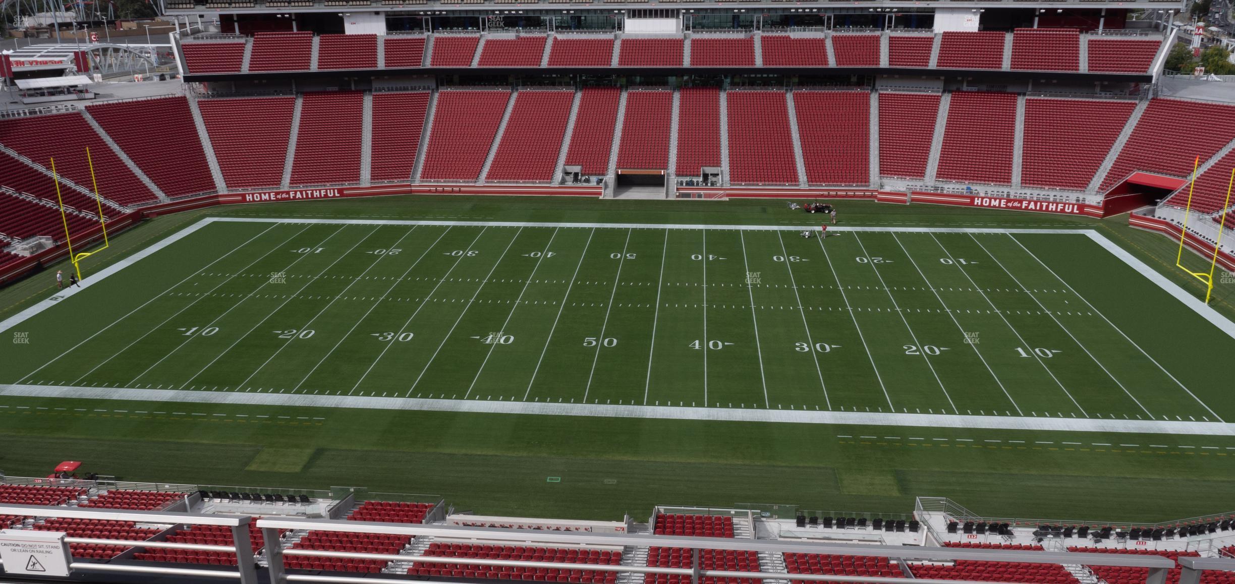 Seating view for Levi's Stadium Section 314