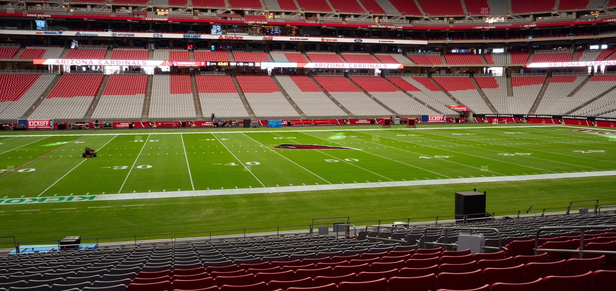 Seating view for State Farm Stadium Section 131