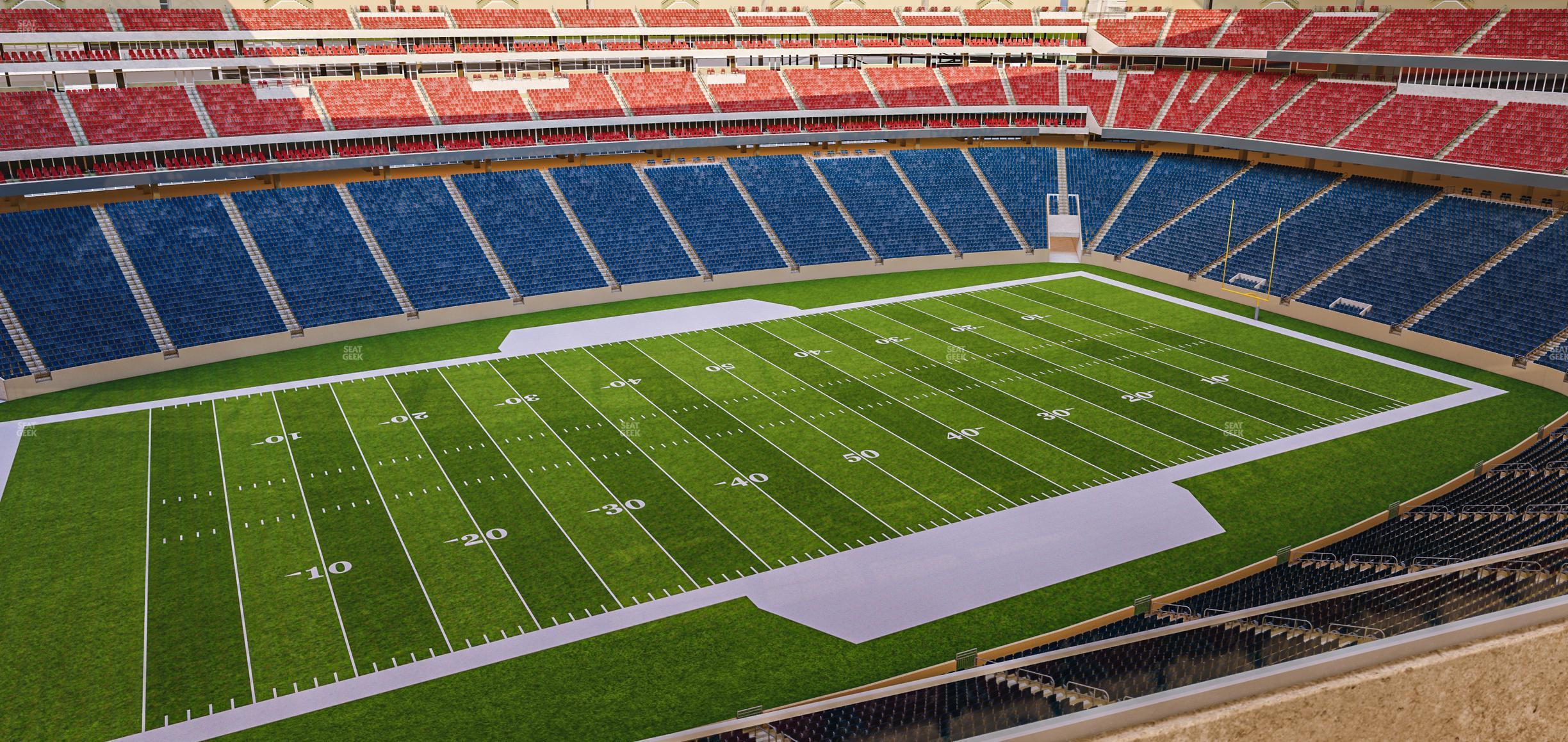 Seating view for NRG Stadium Section 537