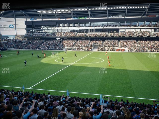 Seating view for Allianz Field Section 12