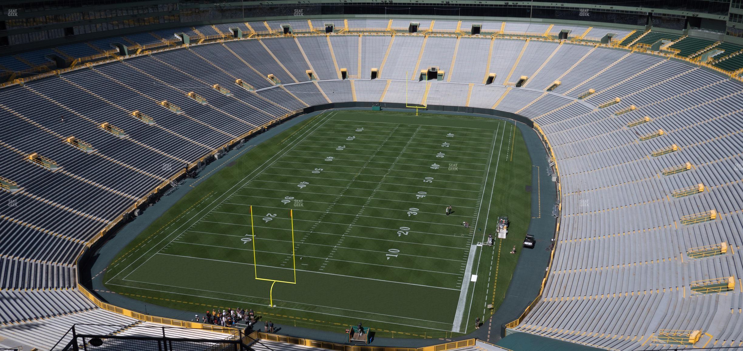 Seating view for Lambeau Field Section 745 S