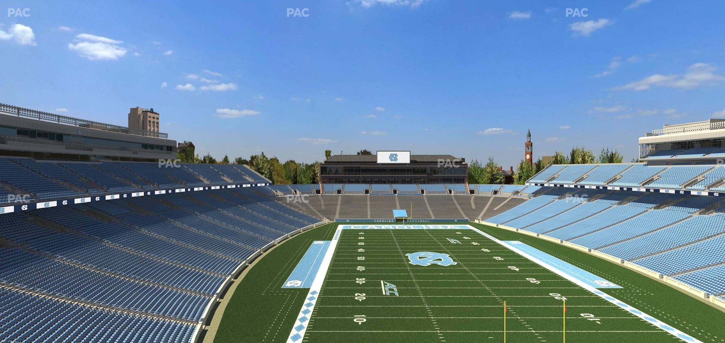 Seating view for Kenan Memorial Stadium Section Suite 6