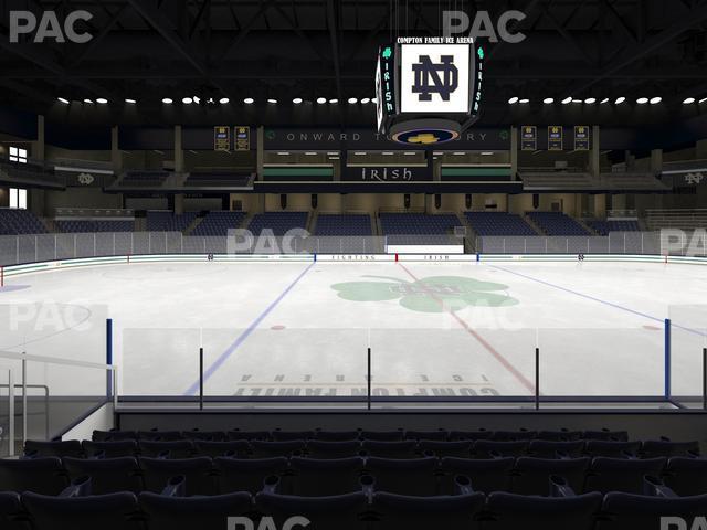 Seating view for Compton Family Ice Arena Section 20