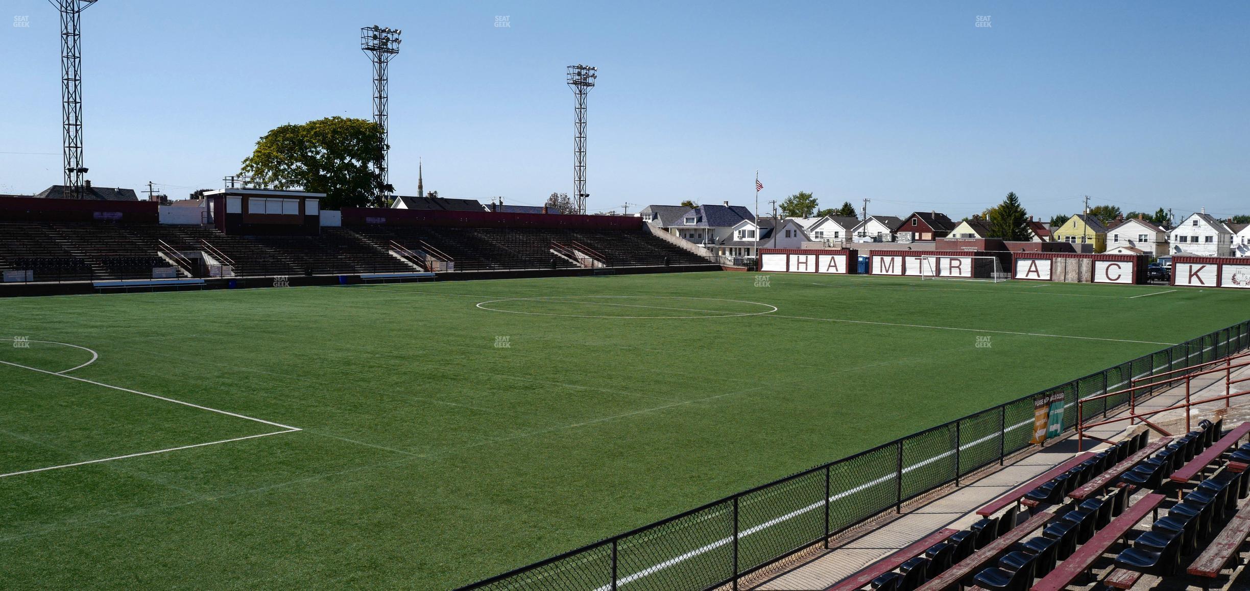 Seating view for Keyworth Stadium Section Party Deck 8