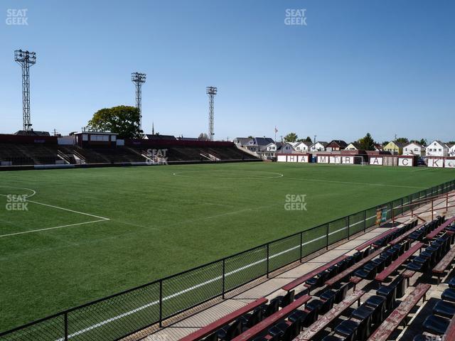 Seating view for Keyworth Stadium Section Party Deck 8