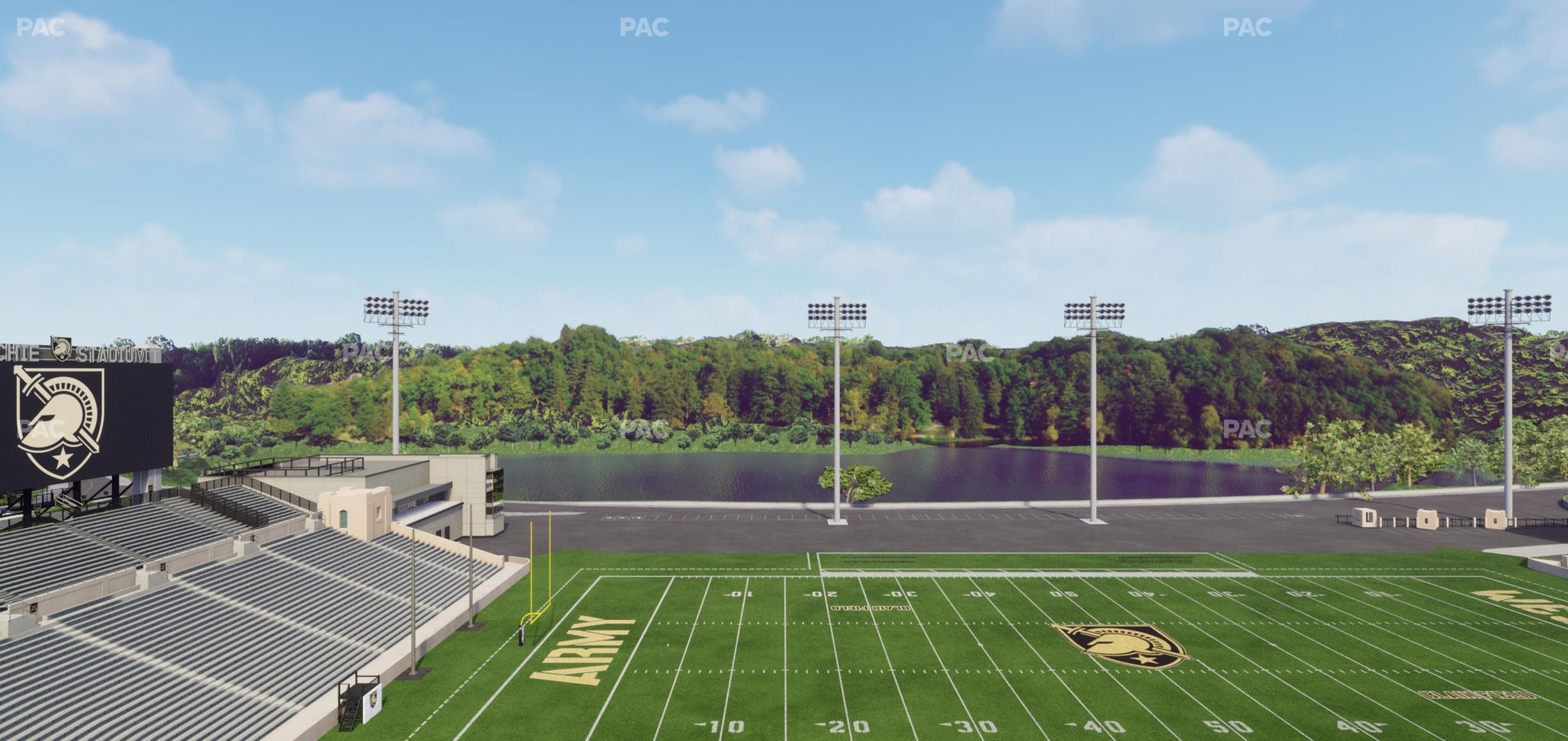 Seating view for Michie Stadium Section U 15