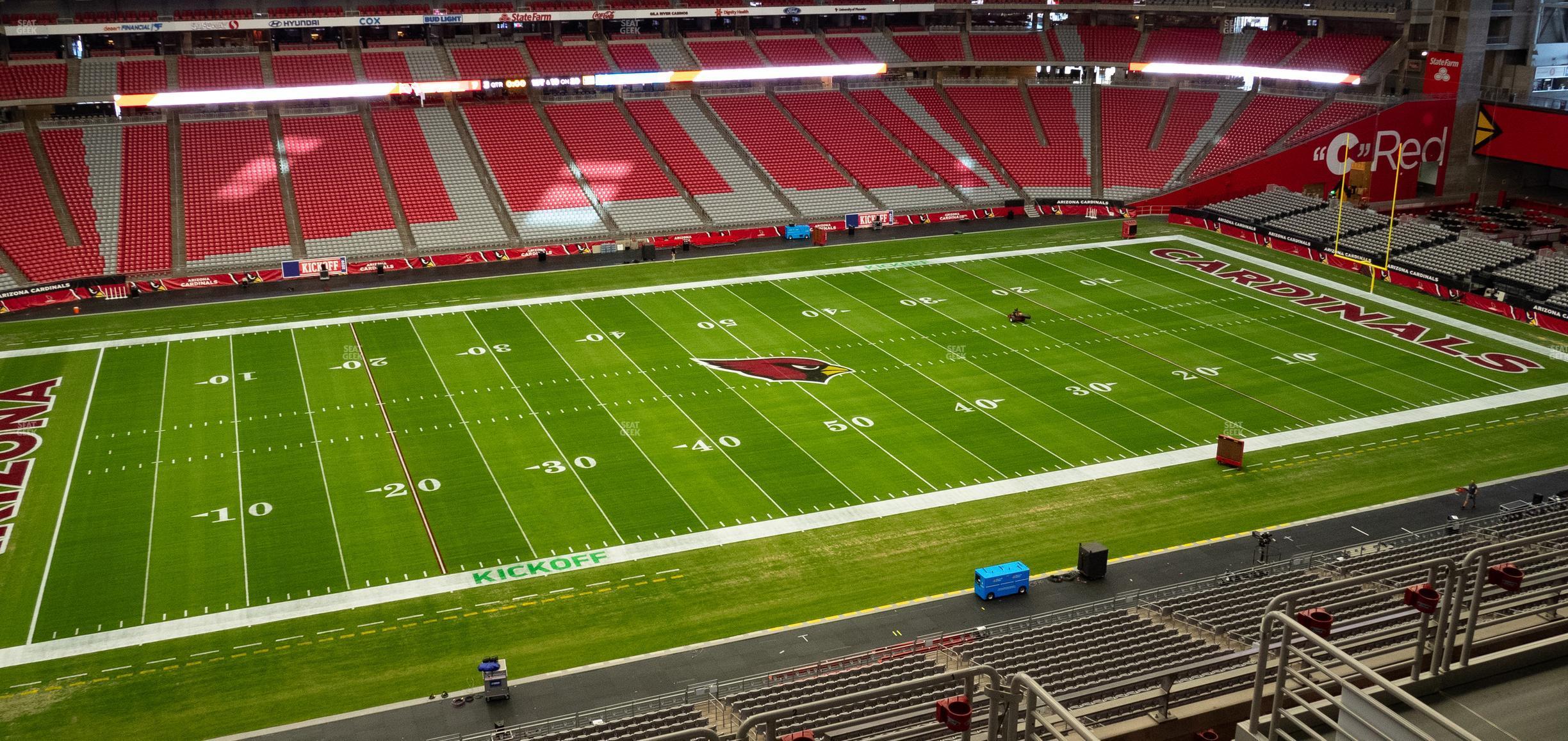 Seating view for State Farm Stadium Section Ring Of Honor Wc 416