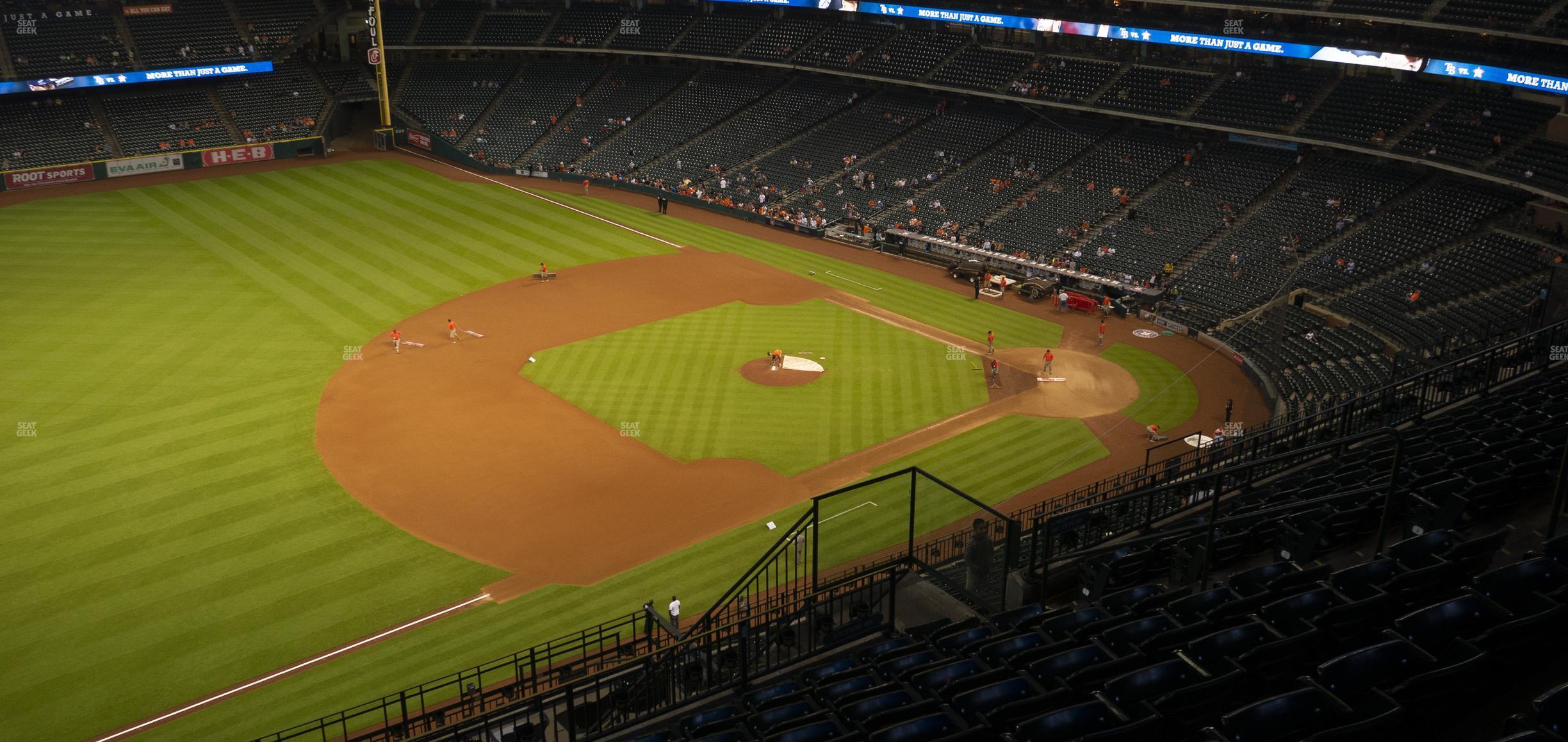 Seating view for Minute Maid Park Section 410