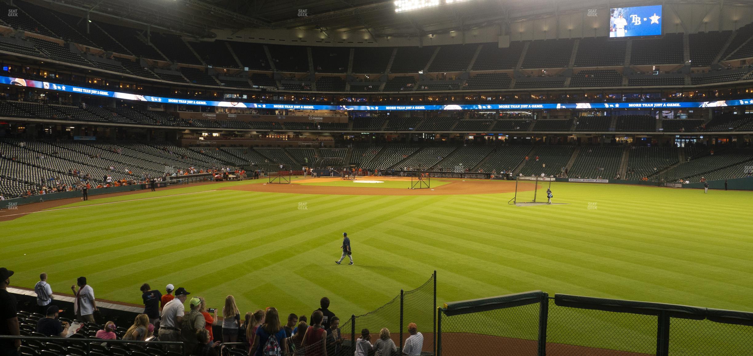 Seating view for Minute Maid Park Section 155