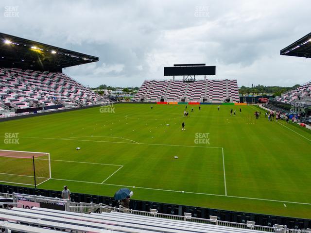 Seating view for Chase Stadium Section 107