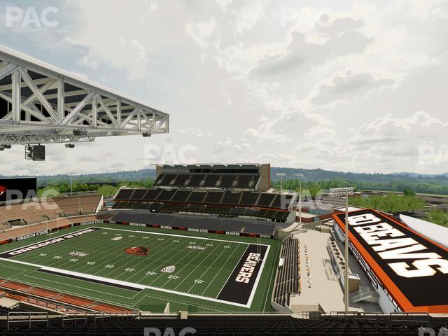 Seating view for Reser Stadium Section 213