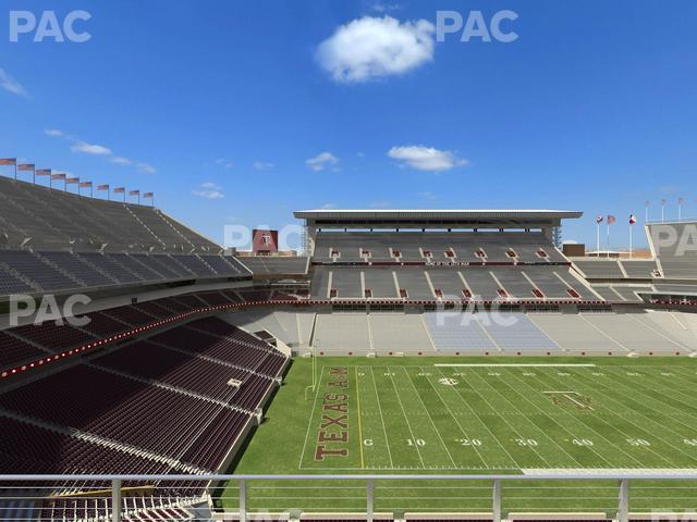 Seating view for Kyle Field Section 310