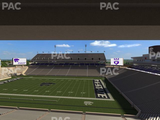 Seating view for Bill Snyder Family Stadium Section Loge 330