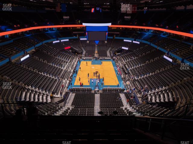 Seating view for Paycom Center Section 301