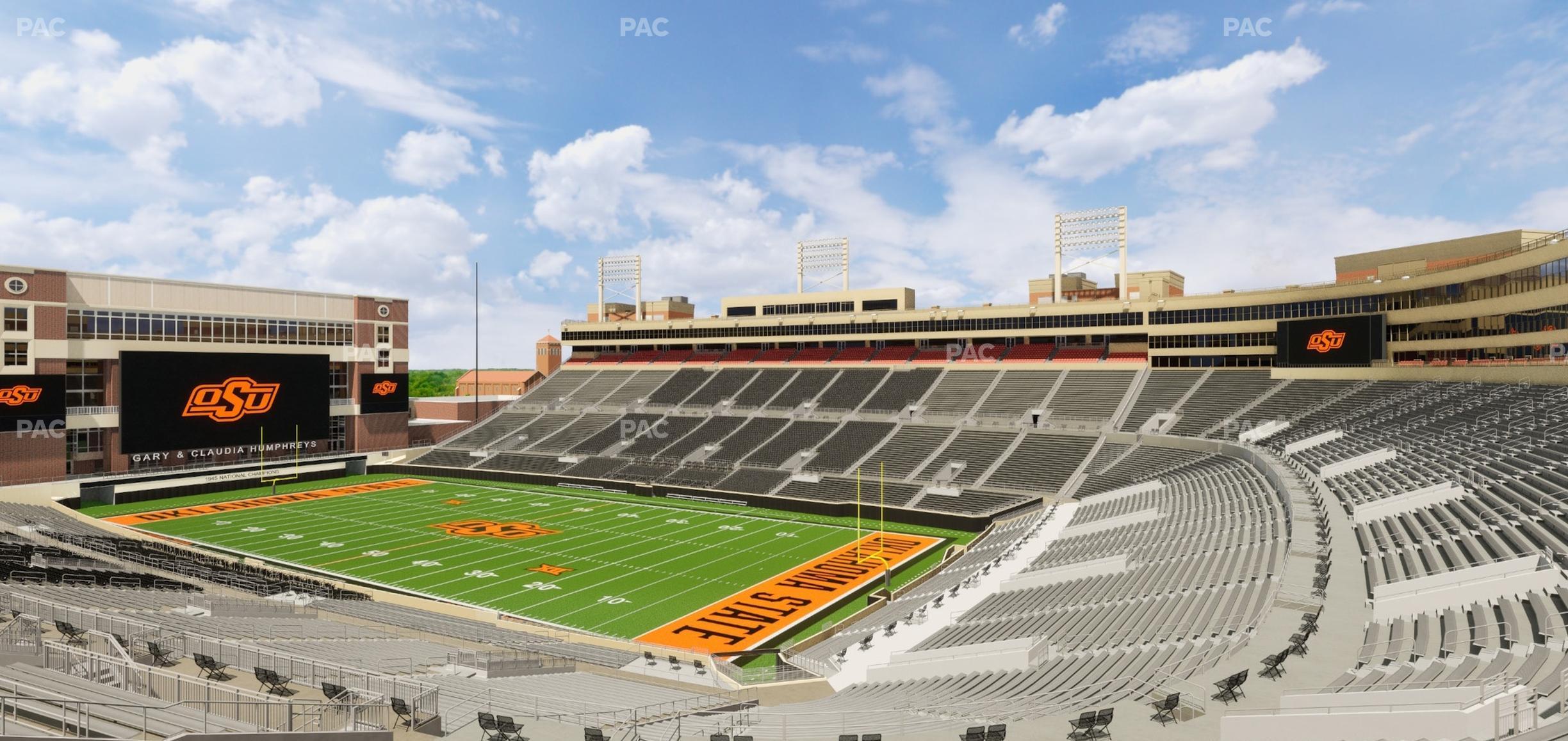 Seating view for Boone Pickens Stadium Section 228