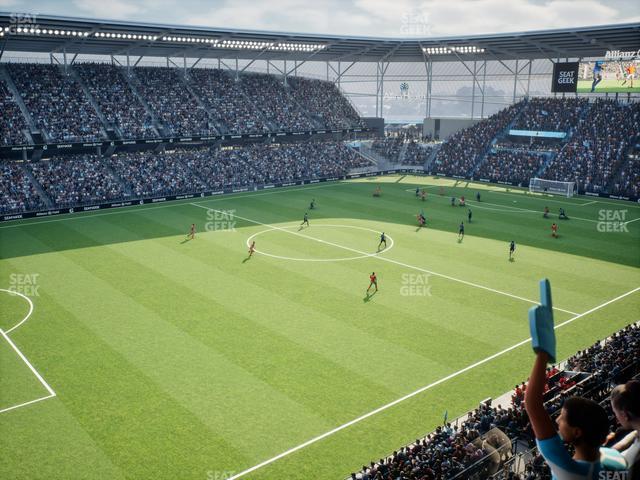 Seating view for Allianz Field Section Suite 17