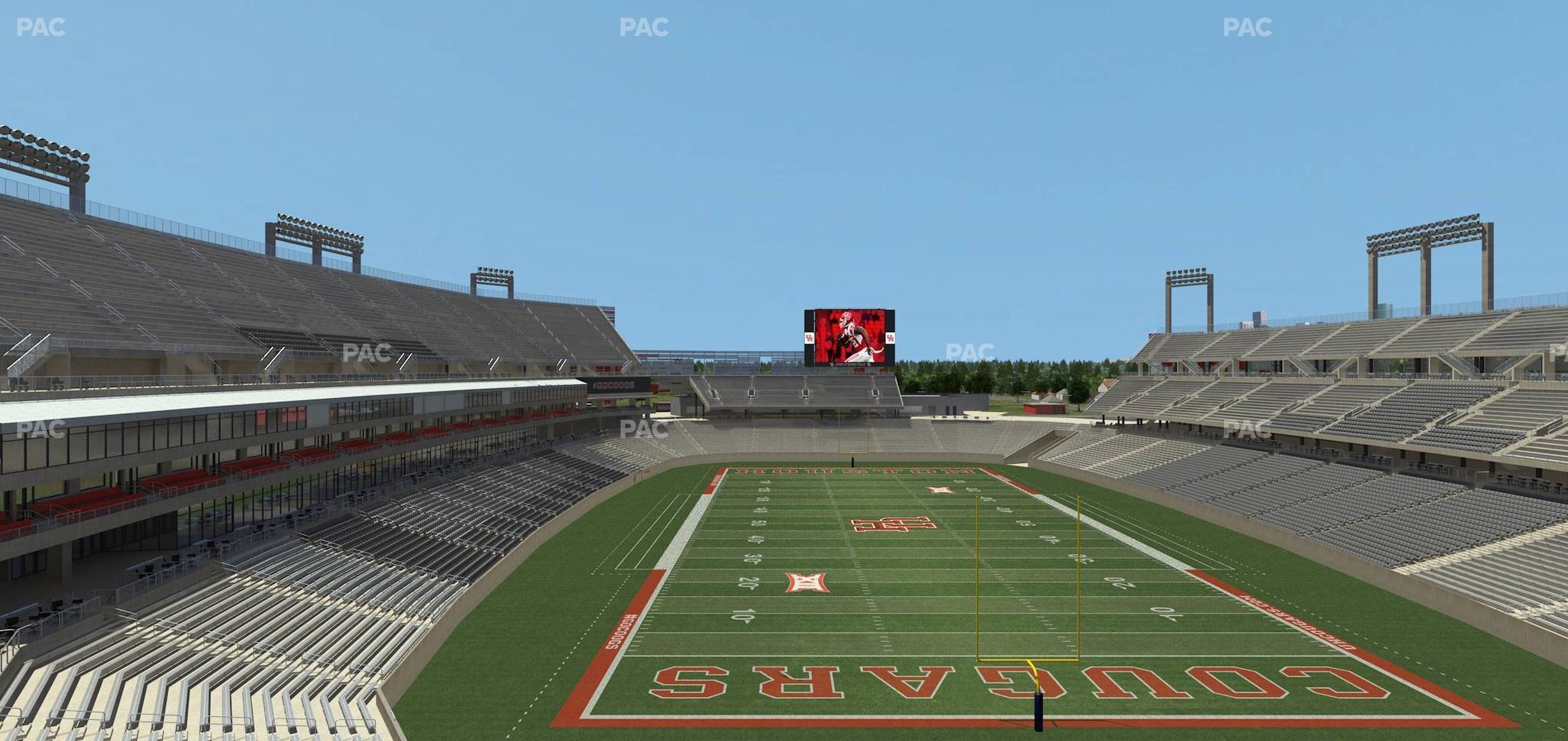 Seating view for TDECU Stadium Section 240