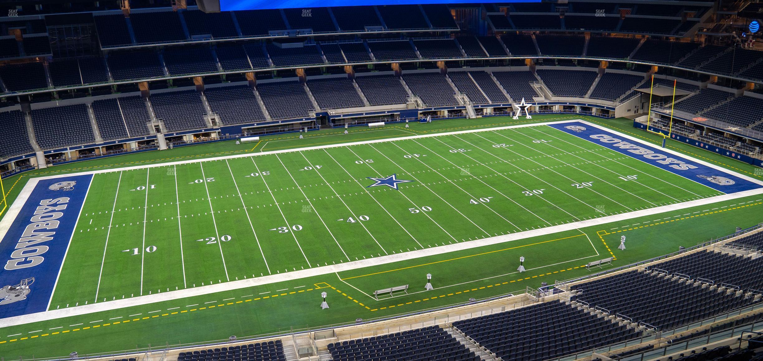 Seating view for AT&T Stadium Section Ring Of Honor Suite 551