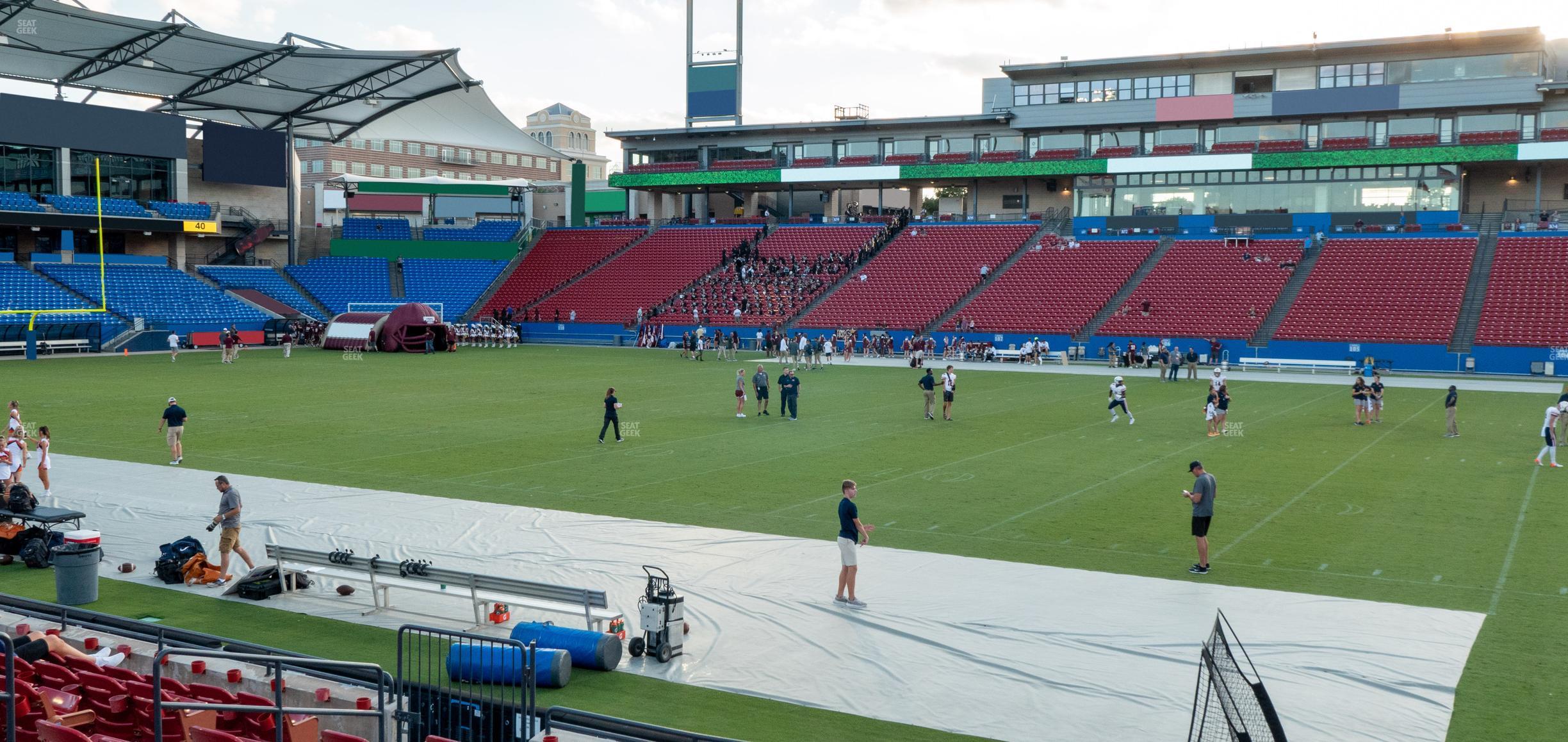 Seating view for Toyota Stadium Section 129