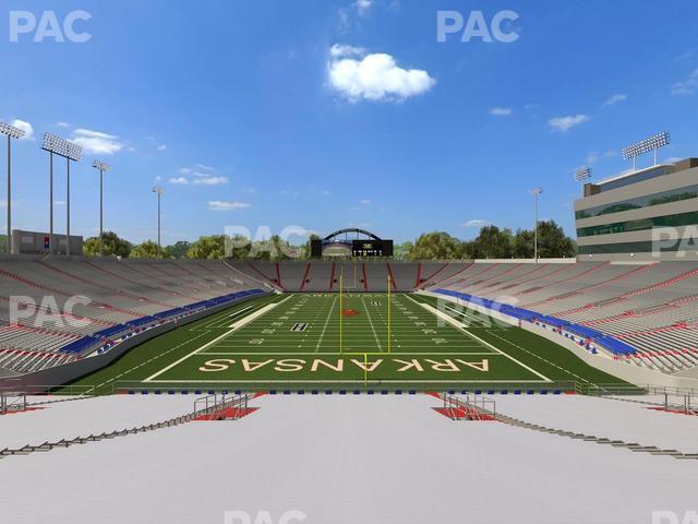 Seating view for War Memorial Stadium (Little Rock) Section 36