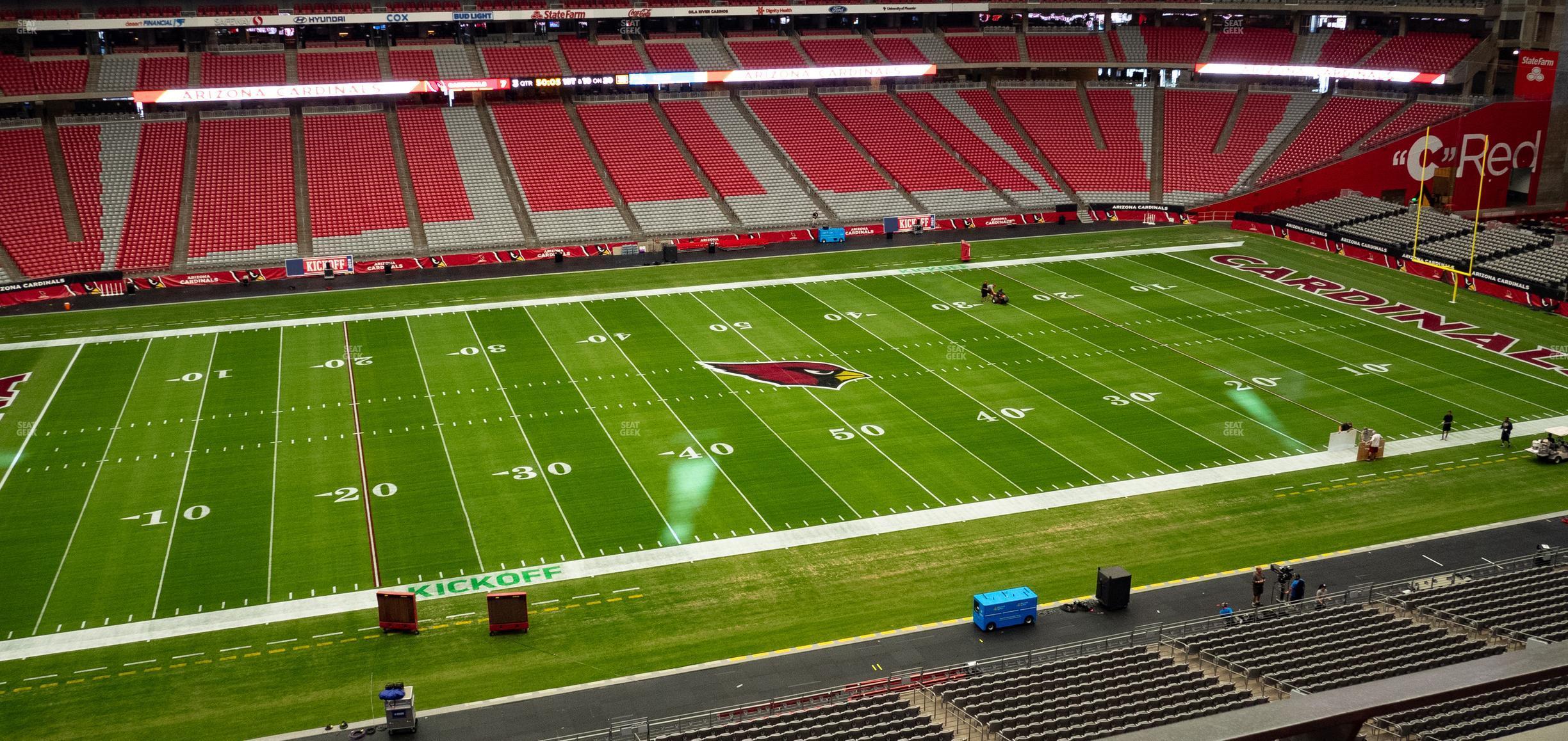 Seating view for State Farm Stadium Section Ring Of Honor 416