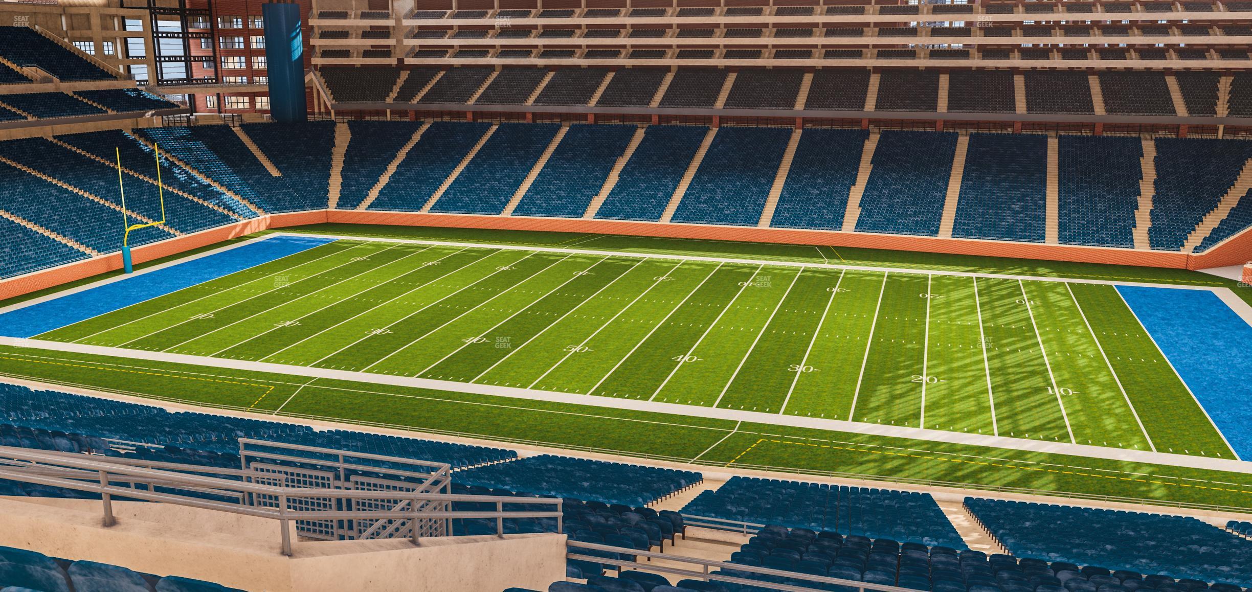 Seating view for Ford Field Section 333