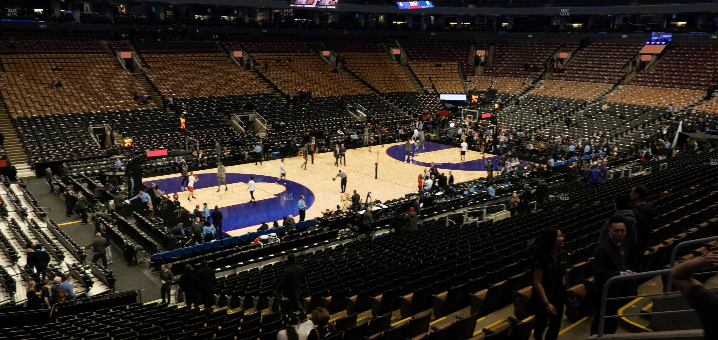 Seating view for Scotiabank Arena Section 121