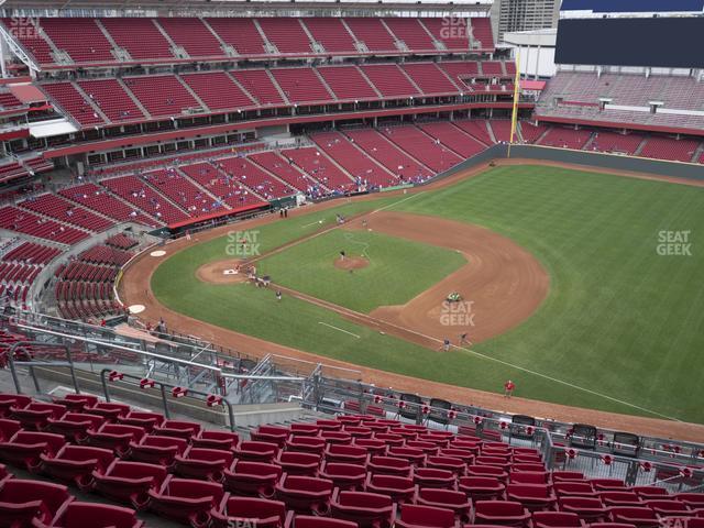 Seating view for Great American Ball Park Section 533