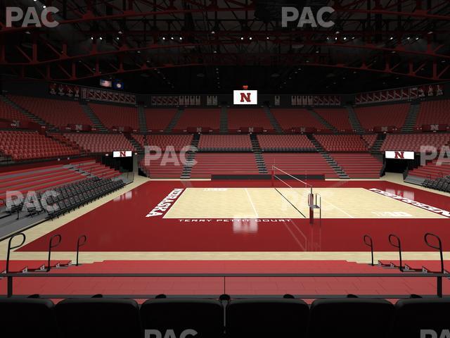 Seating view for Bob Devaney Sports Center Section B 9