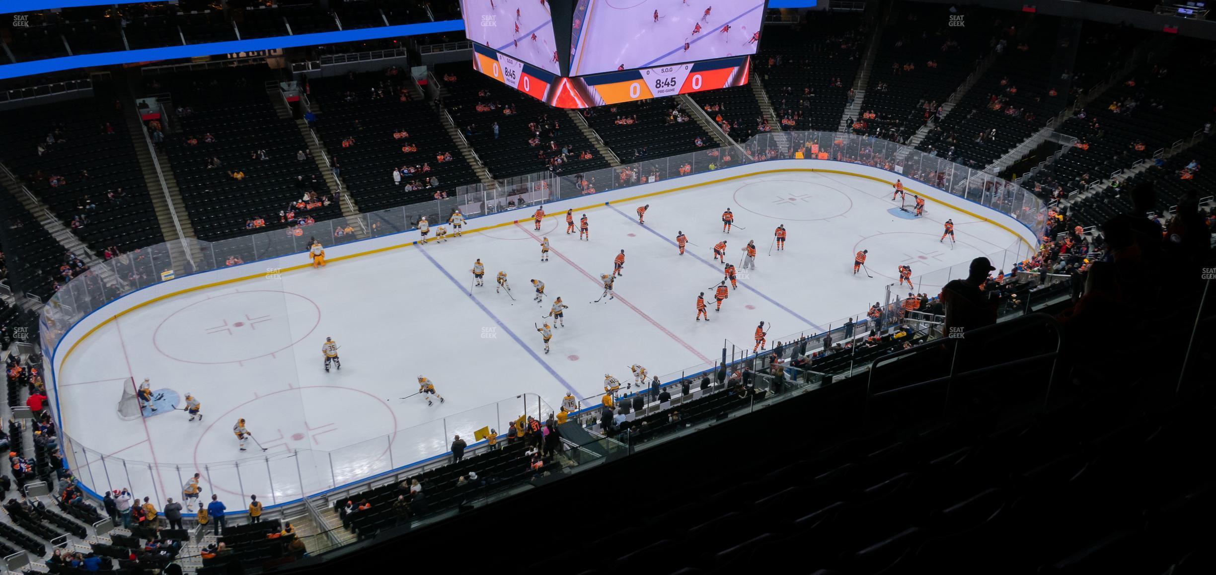 Seating view for Rogers Place Section 205